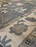 Chelley Bissainthe 8.2x10.2 Grey Afghani Oushak