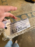 Samantha Brown 10.1x13.5 Beige and Blue Whitewashed Hand-Knotted Oushak