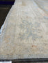 Beth Rogers 8x10.2 Blue Whitewashed Hand-Knotted Oushak