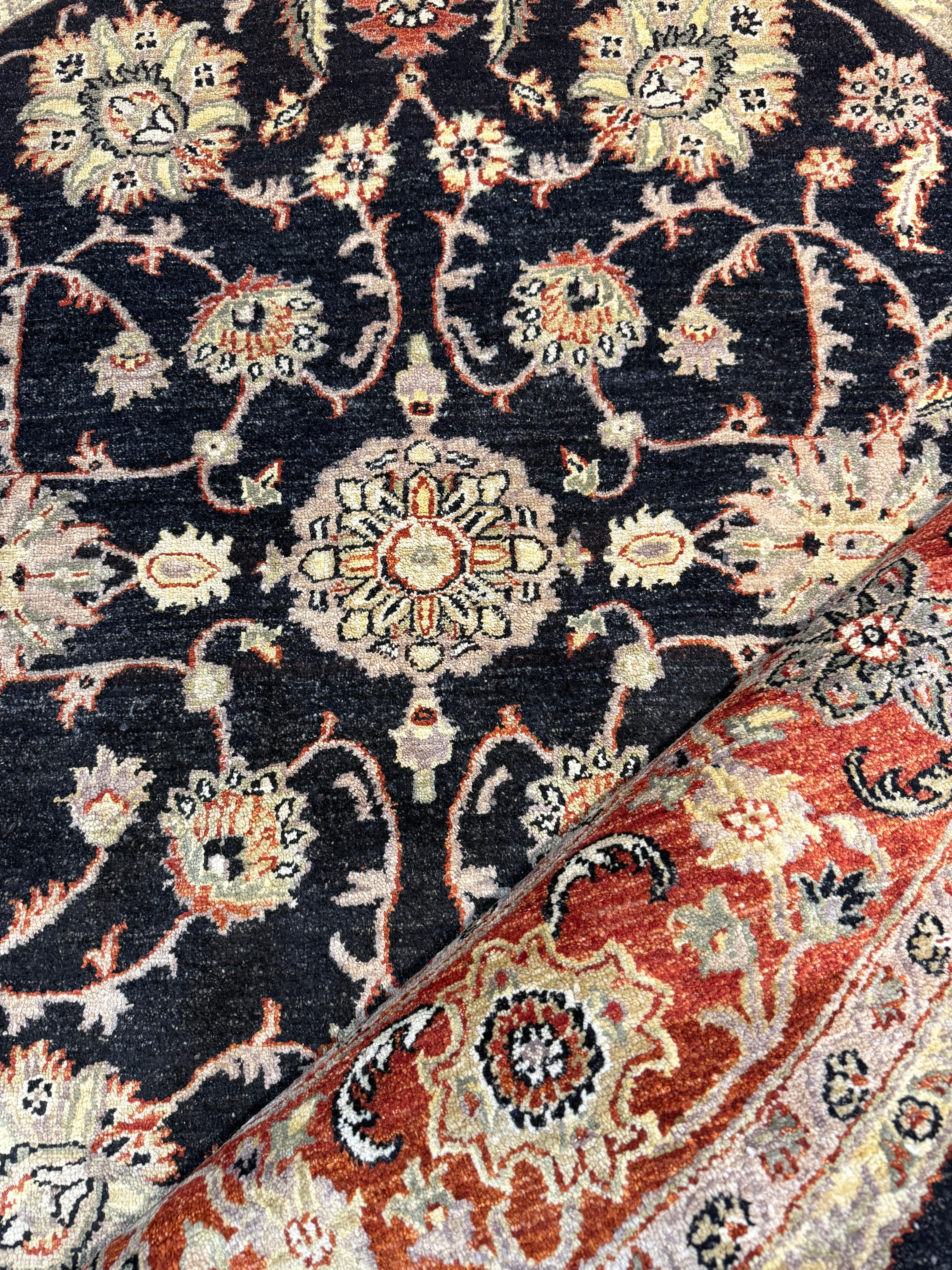 Raven Ross 8x8 Rust Afghani Oushak