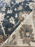 Tamara Fifield 5.10x9 Gray Whitewashed Hand-Knotted Oushak