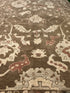 Mallory Amirault 5.9x8.10 Brown Whitewashed Hand-Knotted Oushak