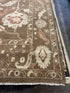 Mallory Amirault 5.9x8.10 Brown Whitewashed Hand-Knotted Oushak