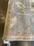 Sara Myers 9x12 Blue Whitewashed Hand-Knotted Oushak
