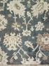 Mari 5.4x7.5 Blue Whitewashed Hand-Knotted Oushak