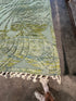 Trey Matthews 6.1x9.6 Green Hand-Knotted Afghani Moroccan Style Rug