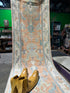 Bianca Barclay 2.6x14.2 Colorful Afghani Whitewashed Oushak Runner