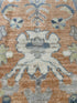 Bianca Barclay 2.6x14.2 Colorful Afghani Whitewashed Oushak Runner