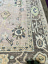 Marilyn Thornhill 2.8x13.10 Colorful Afghani Whitewashed Oushak Runner
