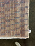 Nan Pierce 8x10 Handwoven Grass Wool Durrie