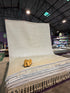 Luciano 8x10 Hand-Knotted Ivory High Low