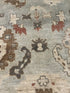 Rebecca Cooters 5.7x8.10 Blue Whitewashed Hand-Knotted Oushak