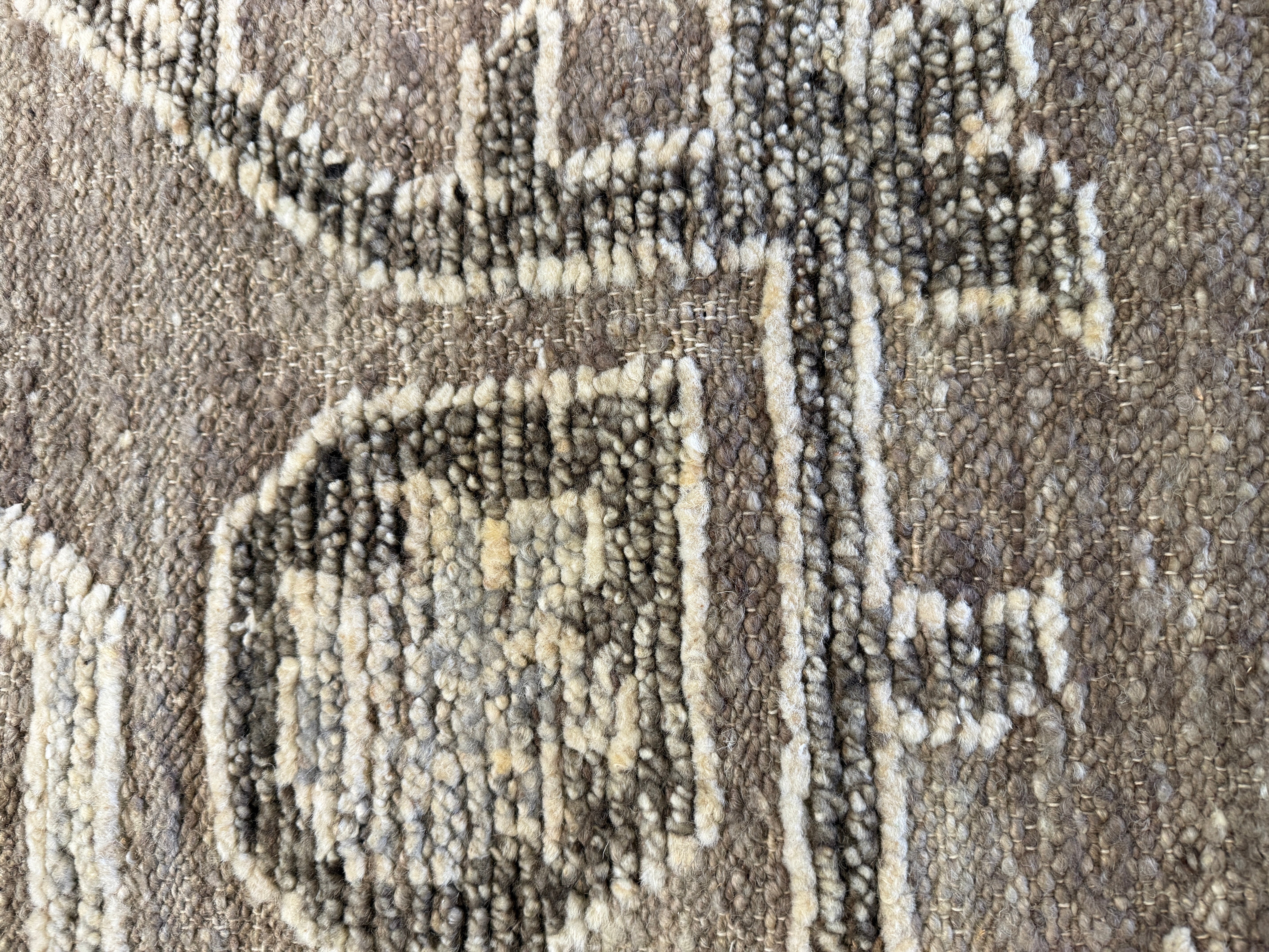 Anisa Harris 8x10 Grey and Silver Hand-Knotted Oushak