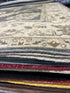 Katerina Bakolias 5.9x8.10 Blue/Grey Hand-Knotted Oushak