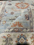 Morticia Addams 2.10x15 Colorful Afghani Whitewashed Oushak Runner