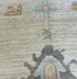 Hannah Cheramy 8.3x9.8 Grey Hand-Knotted Oushak Rug