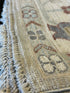 Hannah Cheramy 8.3x9.8 Grey Hand-Knotted Oushak Rug