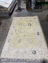 Celia 3.11x5.11 Green Hand-Knotted Whitewashed Oushak
