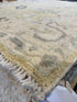 Celia 3.11x5.11 Green Hand-Knotted Whitewashed Oushak
