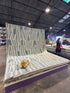 Nate Mitchell 9.3x11.6 Grey Handwoven Modern Rug