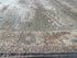 Suzanne Tyler 8.5x9.11 Light Blue Hand-Knotted Whitewashed Oushak