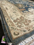 Lindsay Dunn 5.3x7.8 Blue Hand-Knotted Oushak