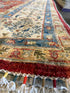 Tamara 8.10x11.8 Red Hand-Knotted Whitewashed Oushak