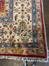 Tamara 8.10x11.8 Red Hand-Knotted Whitewashed Oushak