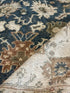Lindsay Dunn 5.3x7.8 Blue Hand-Knotted Oushak