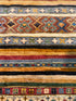 Tess 6.6x9.3 Colorful Hand-Knotted Whitewashed Oushak