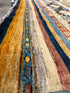 Tess 6.6x9.3 Colorful Hand-Knotted Whitewashed Oushak