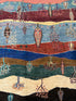 Caitlin Hobart 6.7x9.7 Colorful Hand-Knotted Whitewashed Oushak
