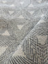 Aracely 5x8 Hand-Tufted Wool Grey & Ivory Diamond
