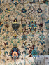 Denna Altshuler 6.8x9.8 Tan Hand-Knotted Whitewashed Oushak