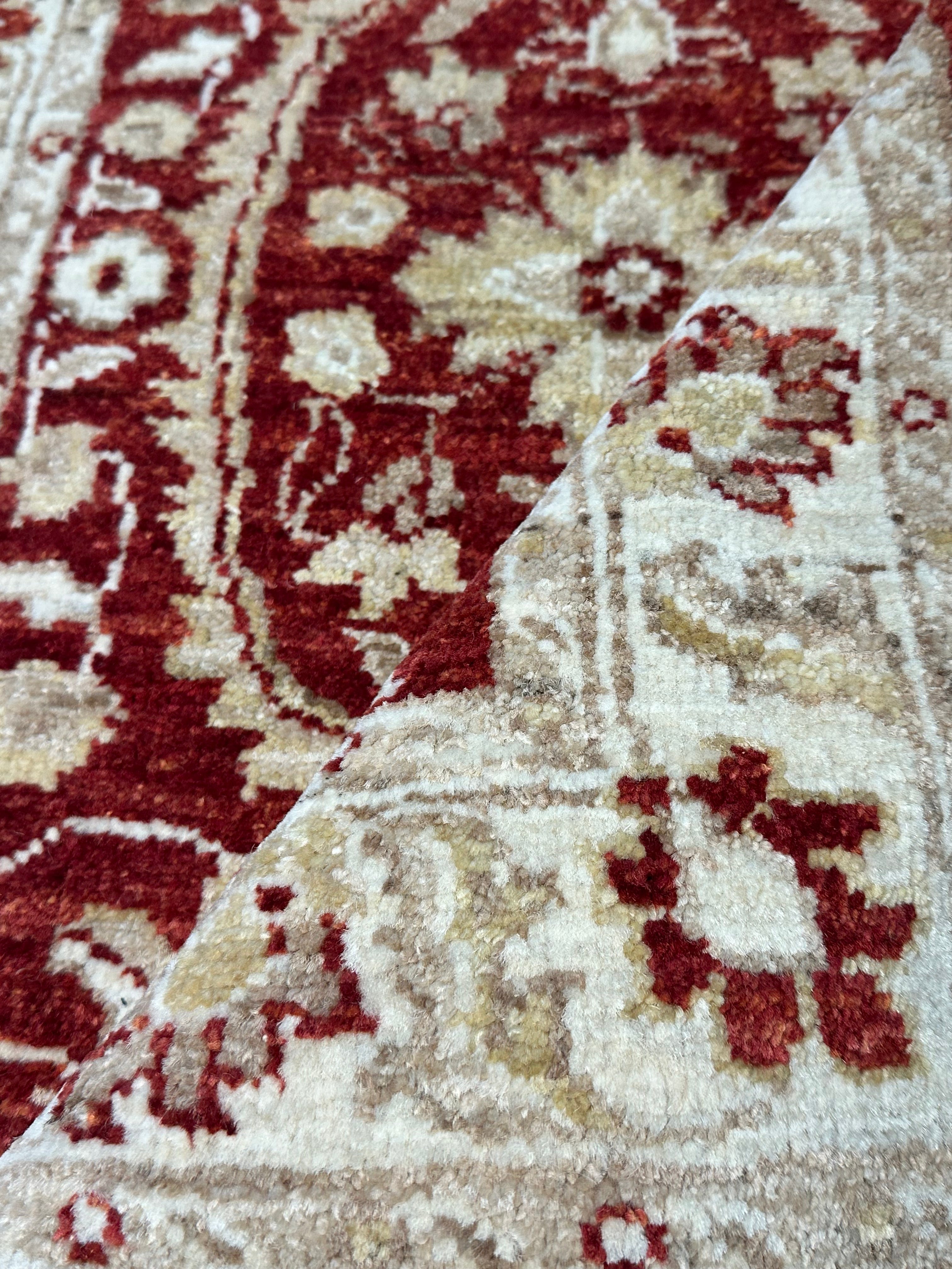 Kelly Rex 2x3 Red Hand-Knotted Oushak
