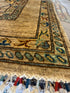 Denna Altshuler 6.8x9.8 Tan Hand-Knotted Whitewashed Oushak