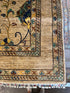 Denna Altshuler 6.8x9.8 Tan Hand-Knotted Whitewashed Oushak