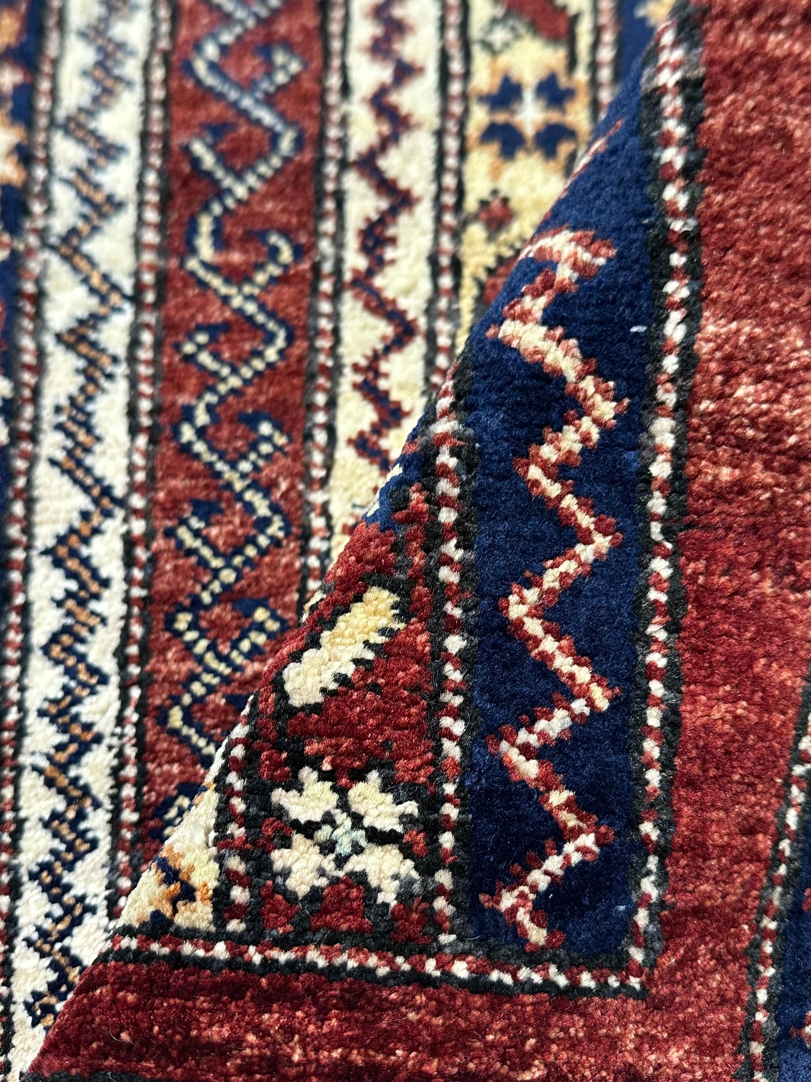 Avery Konrad 2x3 COLOR Whitewashed Hand-Knotted Oushak