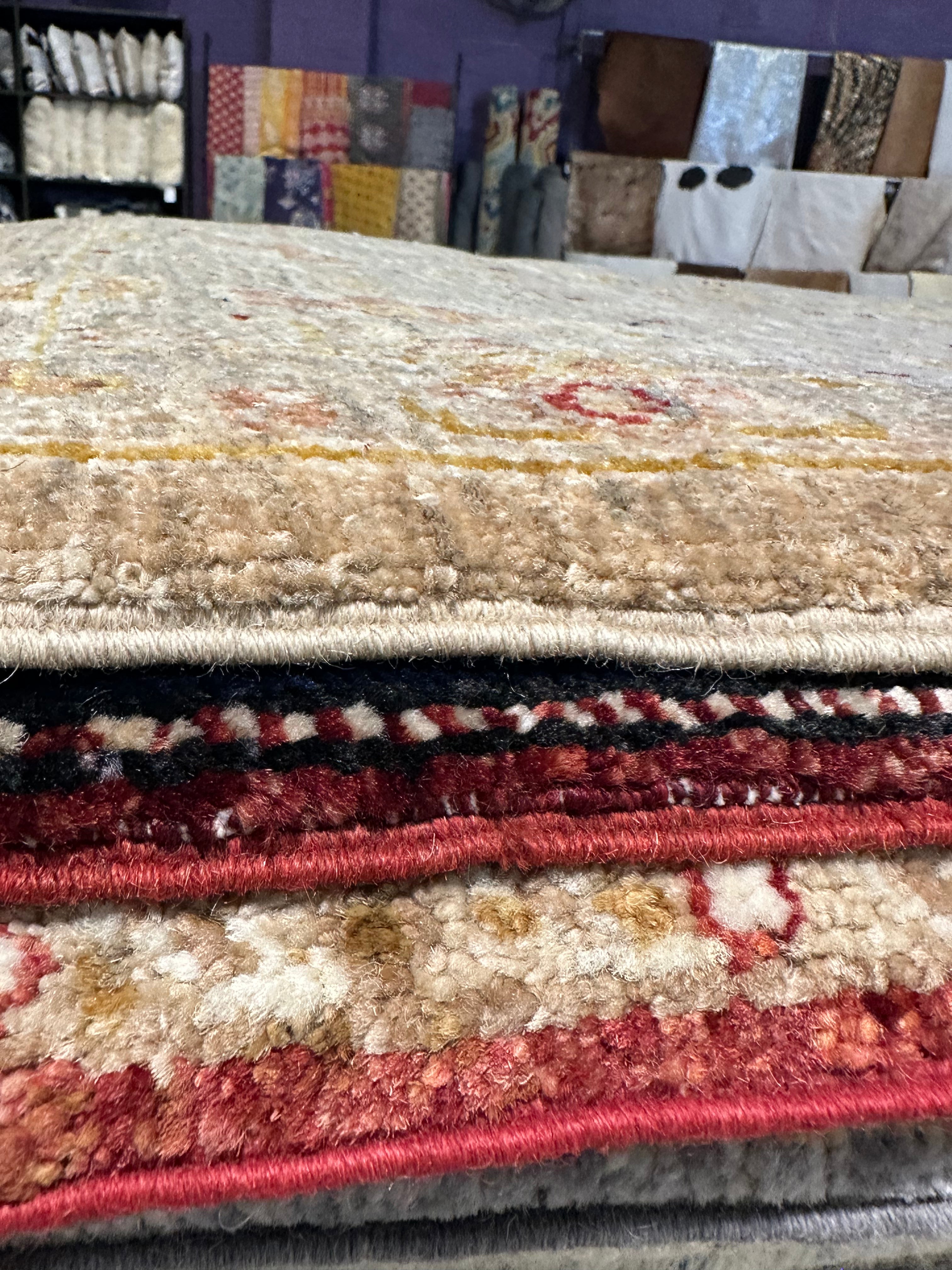 Julia Doyle 2x3 Grey Hand-Knotted Oushak
