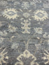 Stephane Gaudet 2x3 Blue Whitewashed Hand-Knotted Oushak
