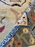 Susannah 7.9x10 Hand-Knotted Silver & Grey Oushak