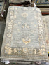 Meredith Feener 2x3 Blue Whitewashed Hand-Knotted Oushak