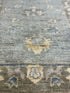 Meredith Feener 2x3 Blue Whitewashed Hand-Knotted Oushak