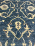 Gina Kurt 2x3 Blue Hand-Knotted Oushak