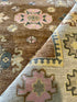 Ashley Dalton 8x10 Brown and Grey Hand-Knotted Oushak Rug