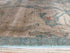 Molly Mc'Cohen 8.10x11.11 Blue Hand-Knotted Whitewashed Oushak