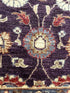 Martina Kelades 1.10x2.10 Purple Hand-Knotted Oushak