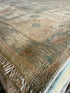 Christy 9.2x11.11 Blue Hand-Knotted Whitewashed Oushak