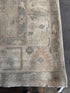 Christy 9.2x11.11 Blue Hand-Knotted Whitewashed Oushak