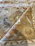 Natacha Amal 8x10 Grey and Rust Hand-Knotted Oushak Rug